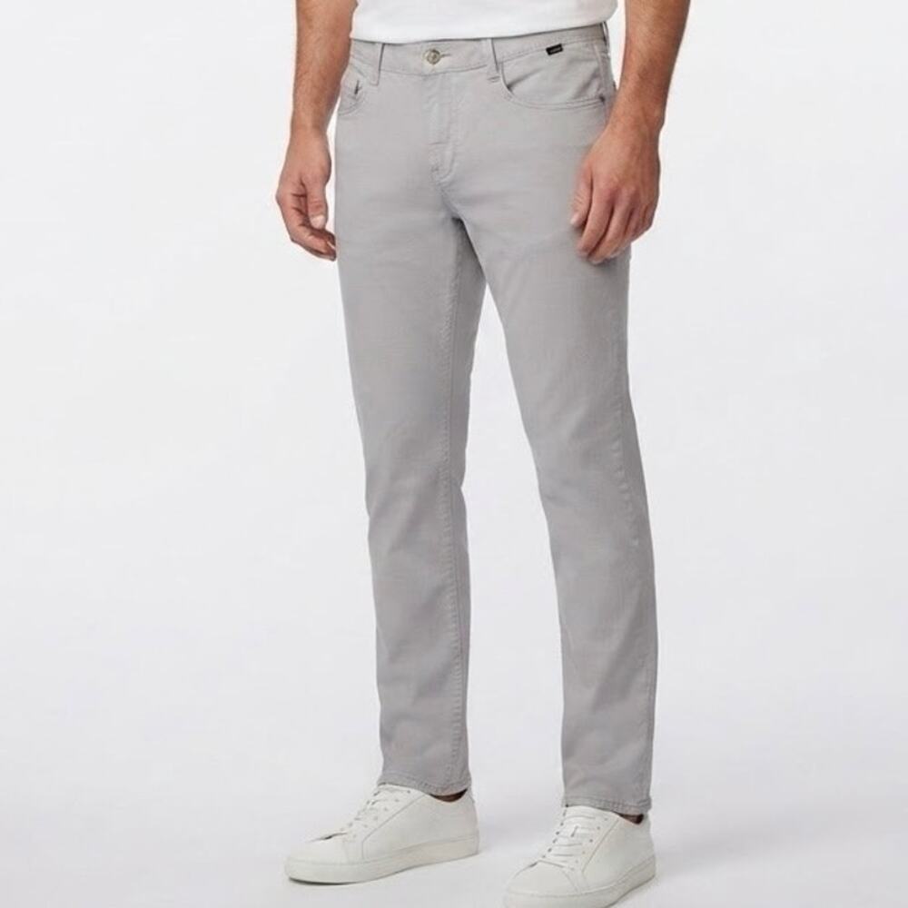 TravisMathew Gray Stretch Golf Pants Mens Casual Chino Performance Size 32